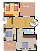 Villa Iliada Large Private Pool Walk to Beach A C Wifi Car Not Require