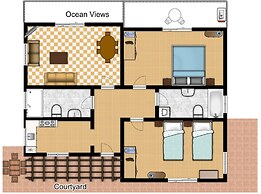 Villa Lina Large Private Pool Walk to Beach Sea Views A C Wifi Eco-fri