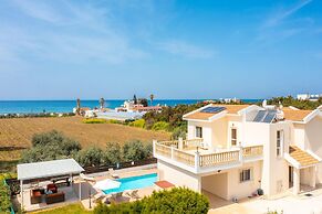 Villa Rose Large Private Pool Walk to Beach Sea Views A C Wifi - 2184