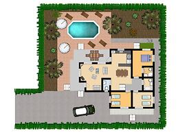 Villa Chrystalla Large Private Pool Walk to Beach Sea Views A C Wifi -