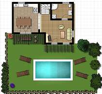 Theo Beach Villa Large Private Pool Walk to Beach Sea Views A C Wifi C