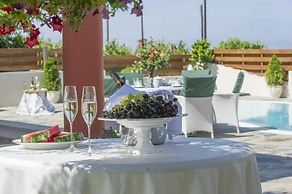 Villa Constantinos Large Private Pool Walk to Beach Sea Views A C Wifi