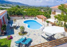 Villa Constantinos Large Private Pool Walk to Beach Sea Views A C Wifi
