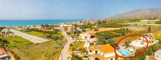 Villa Constantinos Large Private Pool Walk to Beach Sea Views A C Wifi