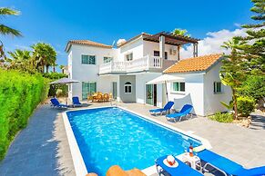 Villa Zenon Large Private Pool Walk to Beach Sea Views A C Wifi Car No