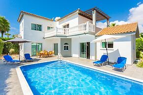 Villa Zenon Large Private Pool Walk to Beach Sea Views A C Wifi Car No