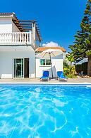 Villa Zenon Large Private Pool Walk to Beach Sea Views A C Wifi Car No