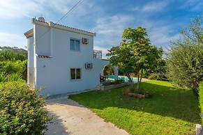 Sun Beach Villa Tria Large Private Pool Walk to Beach A C Wifi Car Not