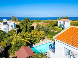 Sun Beach Villa Tria Large Private Pool Walk to Beach A C Wifi Car Not