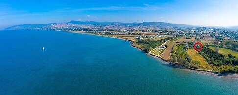 Sun Beach Villa Tria Large Private Pool Walk to Beach A C Wifi Car Not