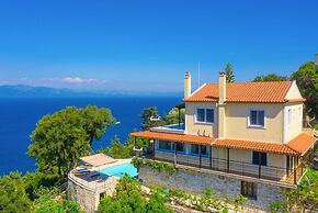 Villa Nefeli Large Private Pool Walk to Beach Sea Views A C Wifi Car N