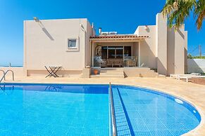 Villa Thetis Large Private Pool Walk to Beach Sea Views A C Wifi Car N