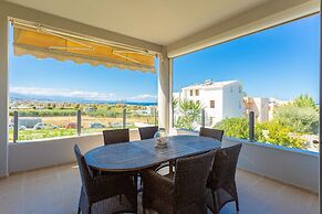 Villa Thetis Large Private Pool Walk to Beach Sea Views A C Wifi Car N