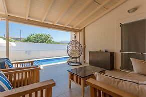 Villa Thetis Large Private Pool Walk to Beach Sea Views A C Wifi Car N