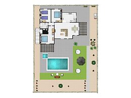 Villa Thalassa Large Private Pool Walk to Beach A C Wifi Car Not Requi