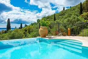 Villa Katerina Large Private Pool Walk to Beach Sea Views A C Wifi Car