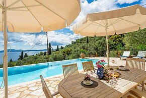 Villa Katerina Large Private Pool Walk to Beach Sea Views A C Wifi Car