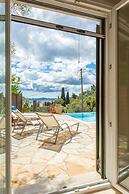 Villa Katerina Large Private Pool Walk to Beach Sea Views A C Wifi Car
