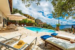 Villa Katerina Large Private Pool Walk to Beach Sea Views A C Wifi Car