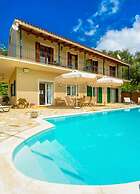 Villa Katerina Large Private Pool Walk to Beach Sea Views A C Wifi Car