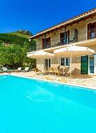 Villa Katerina Large Private Pool Walk to Beach Sea Views A C Wifi Car