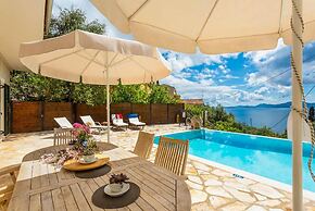 Villa Katerina Large Private Pool Walk to Beach Sea Views A C Wifi Car