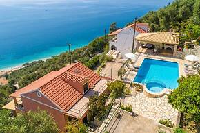 Villa Aris Large Private Pool Walk to Beach Sea Views A C Wifi - 2453