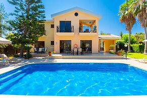 Villa Halima Alexandros Large Private Pool Walk to Beach Sea Views A C