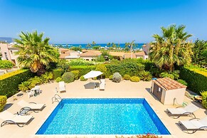 Villa Fortuna Large Private Pool Walk to Beach Sea Views A C Wifi Car 