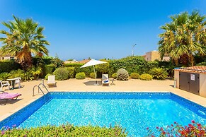 Villa Fortuna Large Private Pool Walk to Beach Sea Views A C Wifi Car 