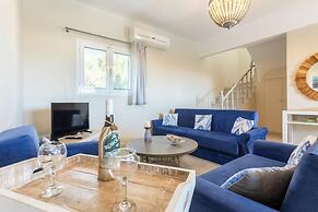 Villa Erasmia Large Private Pool Walk to Beach Sea Views A C Wifi - 26