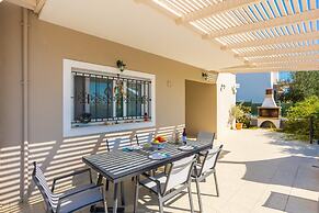 Villa Erasmia Large Private Pool Walk to Beach Sea Views A C Wifi - 26