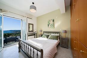 Villa Erasmia Large Private Pool Walk to Beach Sea Views A C Wifi - 26