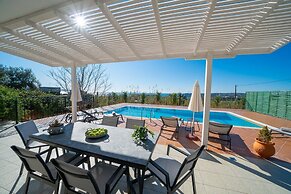 Villa Erasmia Large Private Pool Walk to Beach Sea Views A C Wifi - 26