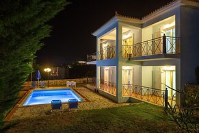 Skala Villa Blue Large Private Pool Walk to Beach Sea Views A C Wifi -