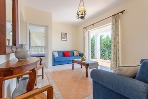 Skala Villa Blue Large Private Pool Walk to Beach Sea Views A C Wifi -