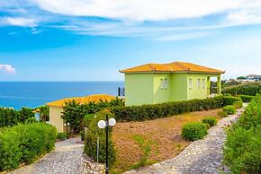 Skala Villa Green Large Private Pool Walk to Beach Sea Views A C Wifi 