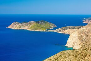 Skala Villa Green Large Private Pool Walk to Beach Sea Views A C Wifi 