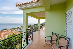 Skala Villa Green Large Private Pool Walk to Beach Sea Views A C Wifi 