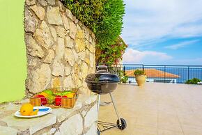 Skala Villa Green Large Private Pool Walk to Beach Sea Views A C Wifi 