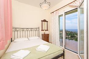 Skala Villa Green Large Private Pool Walk to Beach Sea Views A C Wifi 