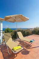 Skala Villa Yellow Large Private Pool Walk to Beach Sea Views A C Wifi