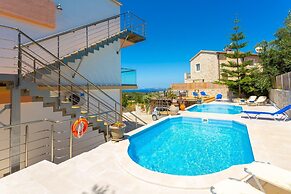 Villa Stephania Private Pool Walk to Beach Sea Views A C Wifi - 2890