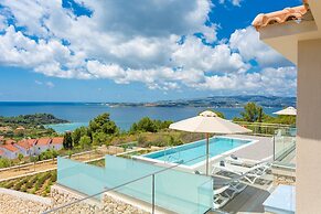 Villa Lassi Fos Large Private Pool Walk to Beach Sea Views A C Wifi - 