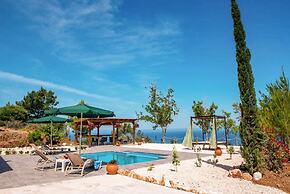 Villa Paradiso Sunset Private Pool Walk to Beach Sea Views A C Wifi - 