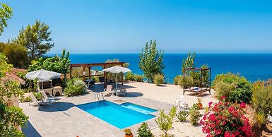 Villa Paradiso Sunset Private Pool Walk to Beach Sea Views A C Wifi - 