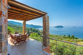 Villa Diona Large Private Pool Walk to Beach Sea Views A C Wifi - 3074