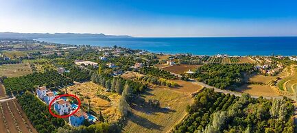 Argaka Sun Villa Tria Large Private Pool Walk to Beach Sea Views A C W