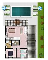 Nafsika Beach House Large Private Pool Walk to Beach Sea Views A C Wif