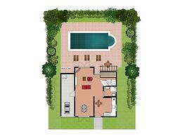 Villa Eufrosini Large Private Pool Walk to Beach Sea Views A C Wifi Ca